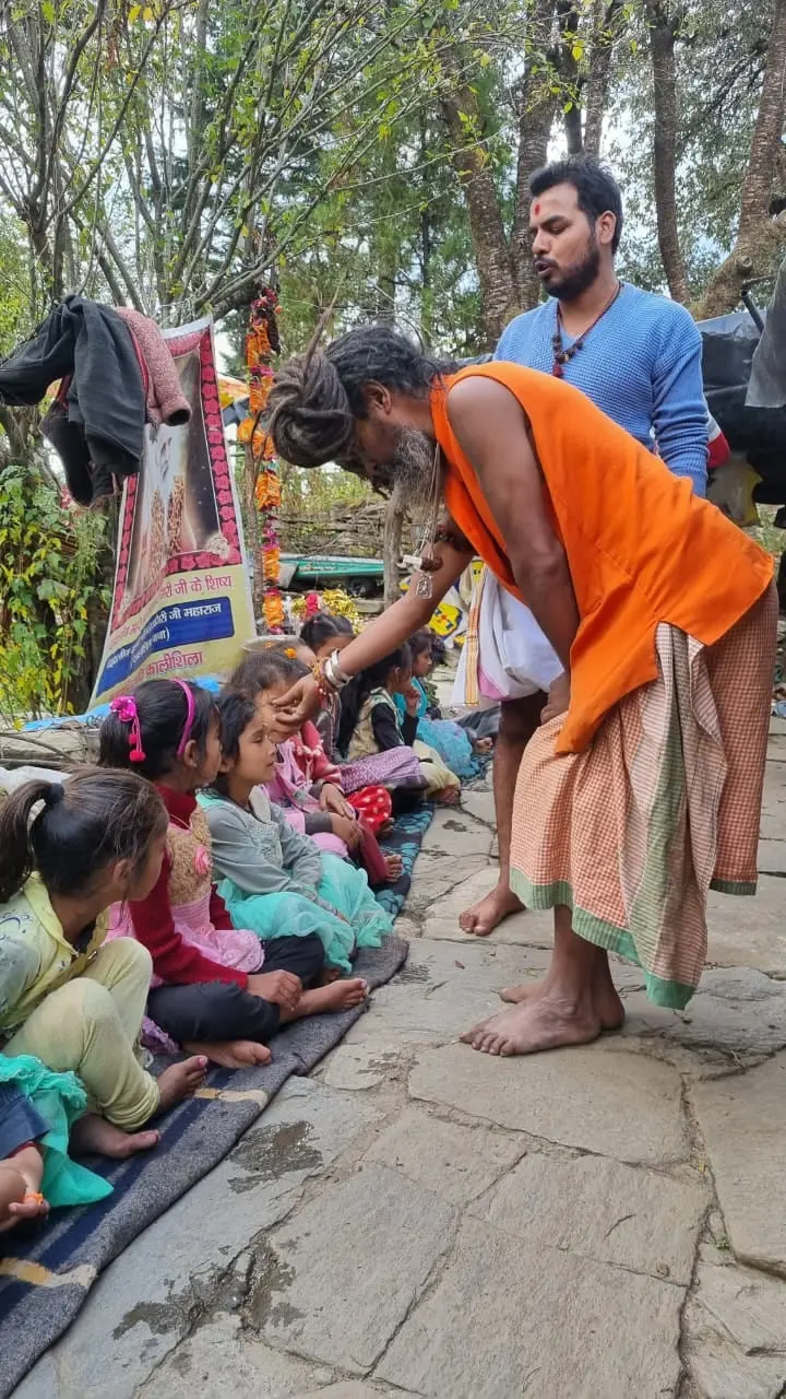 Serving each child by hand